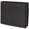 Men's classic leather wallet RFiD black Beltimore K41