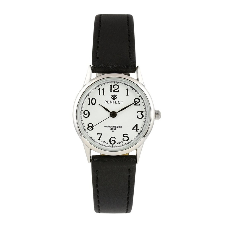 BLACK AND SILVER WATCH PERFECT CLASSIC WOMEN'S RETRO MIYOTA 273