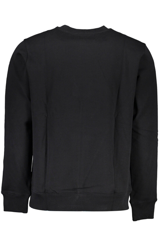 CALVIN KLEIN MEN&#39;S BLACK ZIPLESS SWEATSHIRT