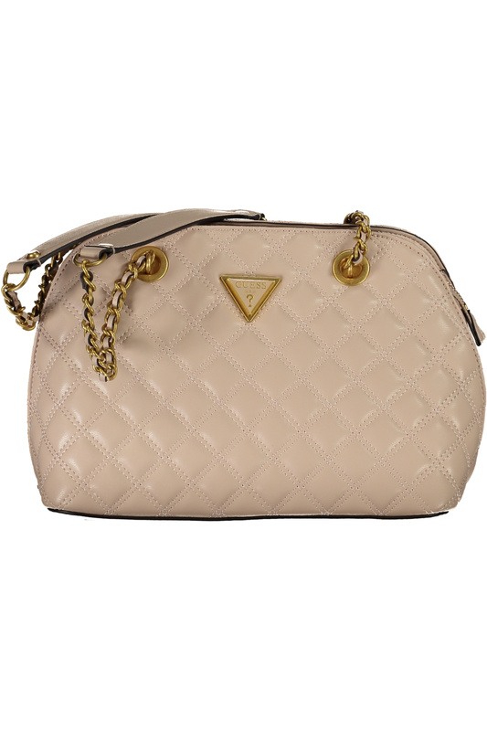 GUESS JEANS WOMEN&#39;S BAG BEIGE