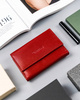 Elegant women's leather wallet with RFID Cavaldi