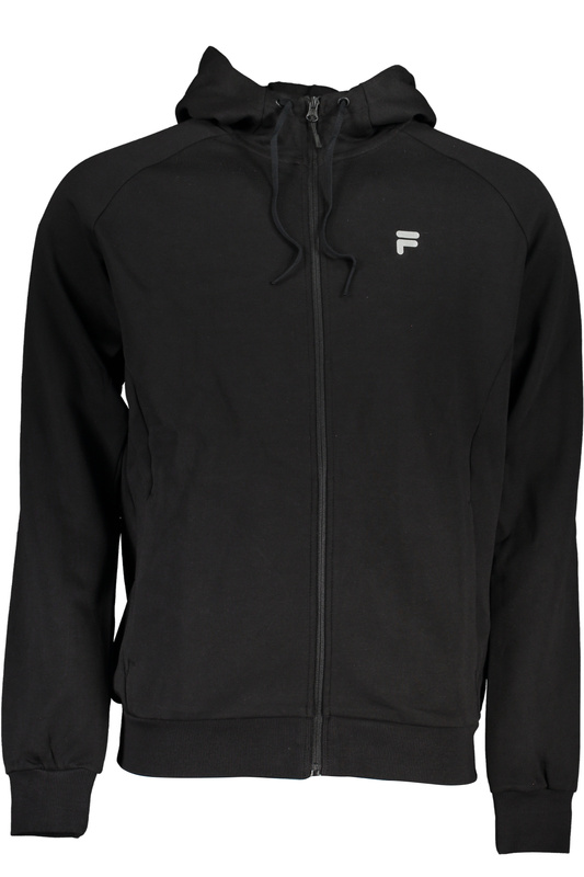 FILA MEN&#39;S BLACK ZIP SWEATSHIRT