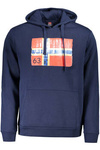 NORWEGEN 1963 BLAUES HERREN-SWEATSHIRT MIT REISSVERSCHLUSS