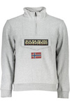 NAPAPIJRI SWEATSHIRT WITHOUT ZIP GRAY MAN