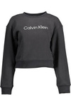 CALVIN KLEIN SWEATSHIRT WITHOUT ZIP WOMAN BLACK