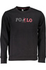 US GRAND POLO MEN&#39;S BLACK ZIP-OUT SWEATSHIRT