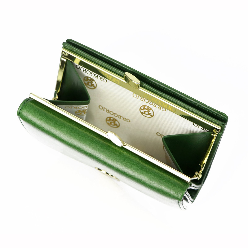 Elegant women's leather wallet by Gregorio