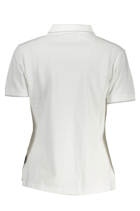 NAPAPIJRI POLO SHORT SLEEVE WOMAN WHITE