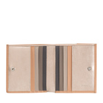 DUDU Small multicolour leather billfold RFID wallet with coin purse