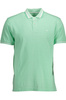 HARMONT &amp; BLAINE GREEN MEN&#39;S SHORT SLEEVE POLO SHIRT