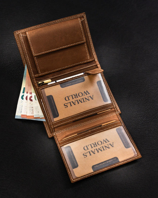 Stylish men's wallet with an individual design