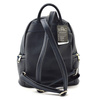 Leather urban women's backpack, spacious and stylish