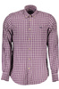 HARMONT &amp; BLAINE MEN&#39;S LONG SLEEVE SHIRT PURPLE