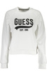 GUESS JEANS SWEATSHIRT WITHOUT ZIP WOMAN WHITE