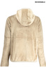 K-WAY BEIGE WOMEN&#39;S ZIP SWEATSHIRT