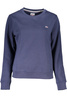 TOMMY HILFIGER WOMEN&#39;S BLUE ZIPLESS SWEATSHIRT