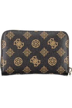 GUESS JEANS WOMEN&#39;S WALLET BROWN