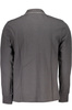 NORTH SAILS MEN&#39;S LONG SLEEVED POLO SHIRT GRAY