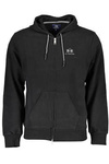 LA MARTINA SWEATSHIRT WITH ZIP MAN BLACK