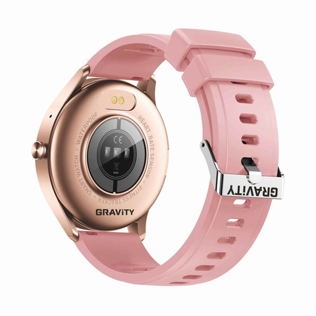 SMARTWATCH UNISEX GRAVITY GT2-1 - ROZMOWY BLUETOOTH, WŁASNE TARCZE (sg019a)