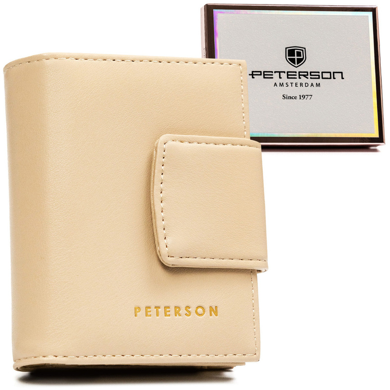 Leatherette wallet RFID PETERSON PTN 42329-F8