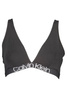 CALVIN KLEIN WOMEN'S TRIANGLE BRA BLACK