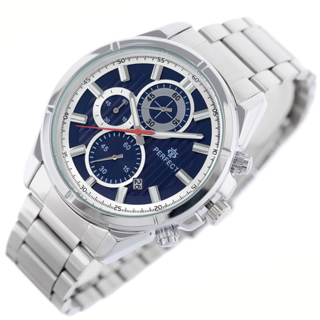 PERFECT CH03M MEN'S WATCH - CHRONOGRAPH (zp358e) + BOX