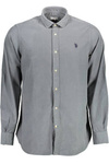 US POLO SHIRT LONG SLEEVE MAN BLUE