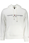 TOMMY HILFIGER MAN WHITE SWEATSHIRT WITHOUT ZIP