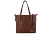 Leather shoulder shopper bag Barberini's