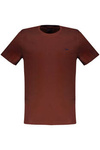 HARMONT &amp; BLAINE MEN&#39;S SHORT SLEEVE T-SHIRT BROWN