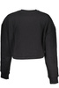 CALVIN KLEIN DAMEN-SWEATSHIRT MIT REISSVERSCHLUSS SCHWARZ