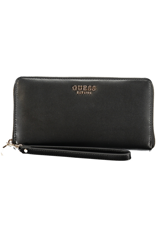 GUESS JEANS WOMEN&#39;S WALLET BLACK