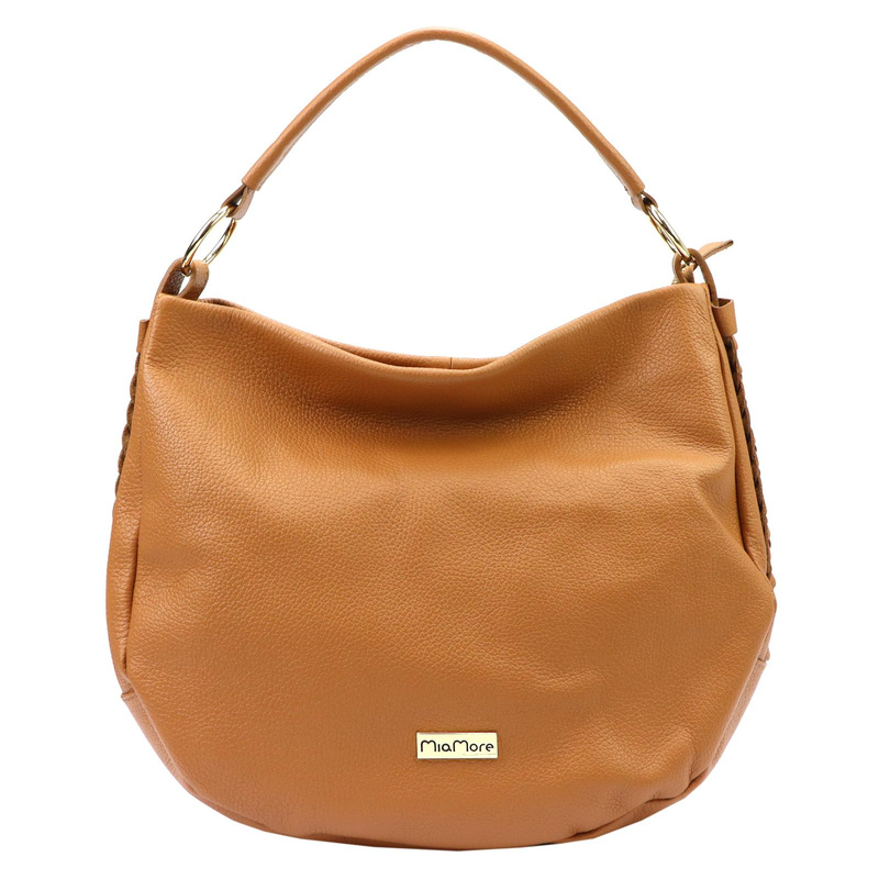 Women's genuine leather handbag MiaMore 01-049 DOLLARO