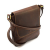 Beautiful classic leather women's messenger bag