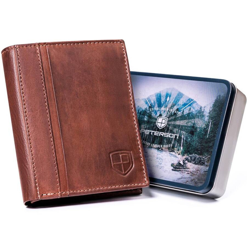 Men's genuine leather wallet Peterson PTN N005-PCA