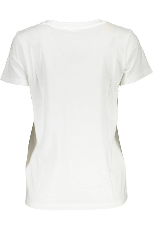 LEVI&#39;S WHITE WOMAN SHORT SLEEVE T-SHIRT