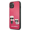 Karl Lagerfeld KLHCP13SPCUSKCP iPhone 13 mini 5,4" fuksja/fuchsia hardcase Ikonik Karl & Choupette