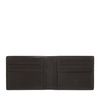 Nuvola Pelle Mens Wallet No Coin Pocket in Leather Slim with 8 Credit Card Slots Holder