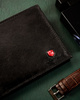 Men's genuine leather wallet Peterson MR-08-CN