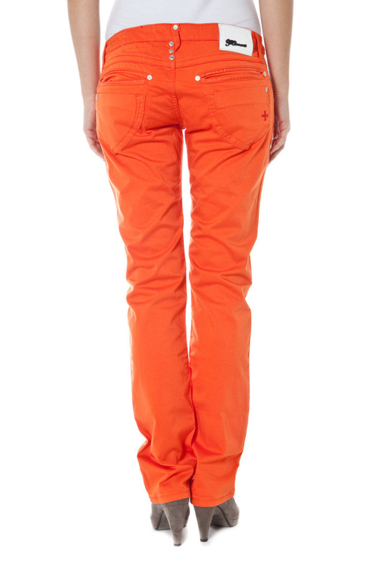 ZUELEMENTS WOMEN&#39;S ORANGE TROUSERS