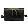 Women's elegant leather waist bag crossbody bag