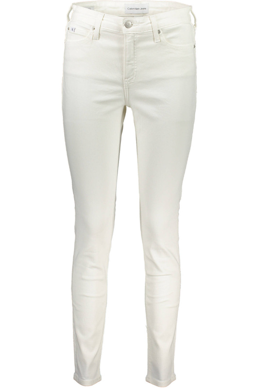 CALVIN KLEIN WOMEN&#39;S DENIM JEANS WHITE