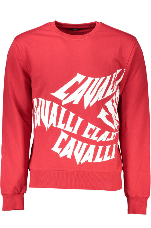 CAVALLI CLASS SWEATSHIRT OHNE REISSVERSCHLUSS MANN ROT