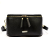 Women's elegant leather waist bag crossbody bag