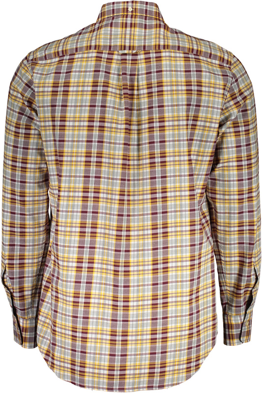 GANT HERREN-LANGARMSHIRT LILA