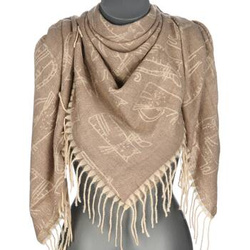 Beige Women's Sling large fashionable for autumn tassels XAC-13-1