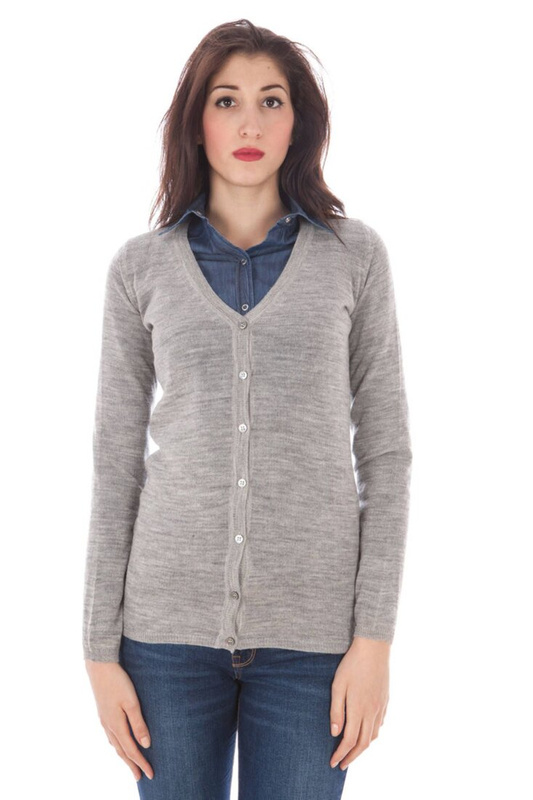 FRED PERRY GRAUER FRAUEN-CARDIGAN