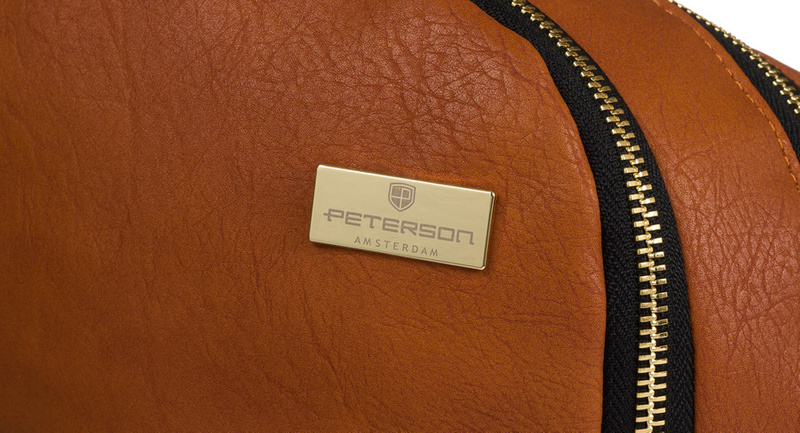 Leatherette bumbag PETERSON PTN SASZETKA 3K