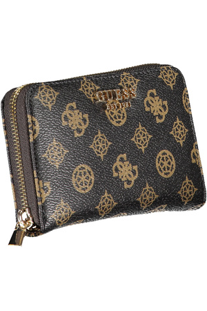 GUESS JEANS WOMEN&#39;S WALLET BROWN